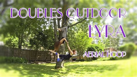 Outdoor Lyra Doubles Aerial Hoop AerialFitness