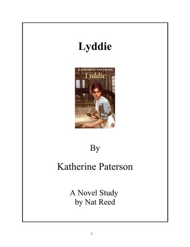 Lyddie Reed Novel Studies Teaching Resources