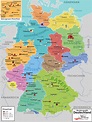 Deutschlandkarte – Der Weg