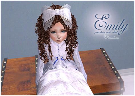 Mod The Sims Emily Porcelain Doll Child
