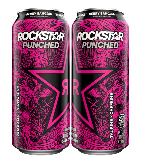 Rockstar Energy Drink Punched Berry Sangria