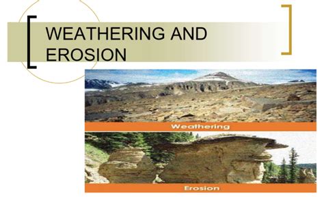 Unit 2 Weathering And Erosion D1 Diagram Quizlet