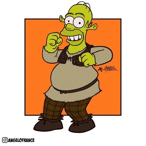 Pin De Maria Silva En Shrek Personajes De Los Simpsons Los Simpson
