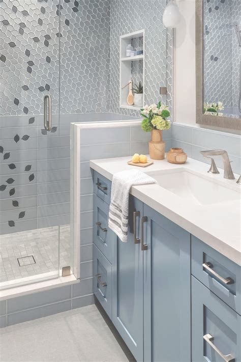 Master Bathrooms With Blue Cabinets Ideas Countertopsnews