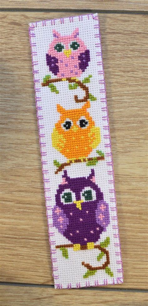Cute Cross Stitch Bookmark Patterns Diamant Reinvent Counted