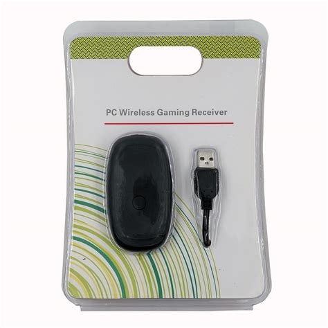 Mcbazel Xbox 360 Wireless Gaming Receiver For Windows Black