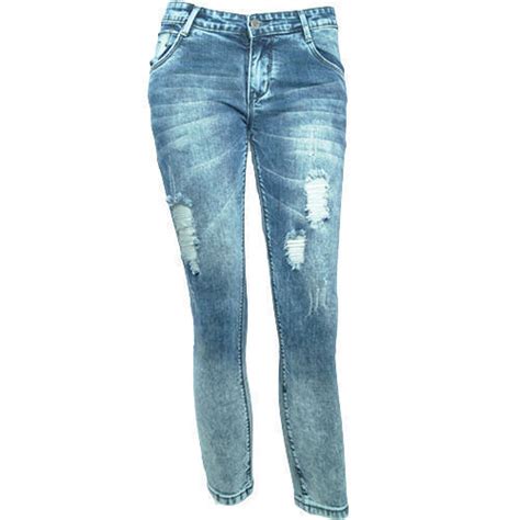 Denim Ladies Rugged Jeans Feature Comfortable Easily Washable