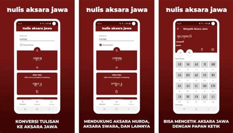 Aplikasi Aksara Jawa Di Android The Warta