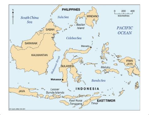 Bajau Map