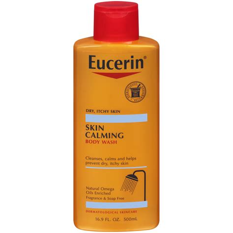 Eucerin Skin Calming Body Wash Gentle Cleansing Body Wash 169 Fl Oz