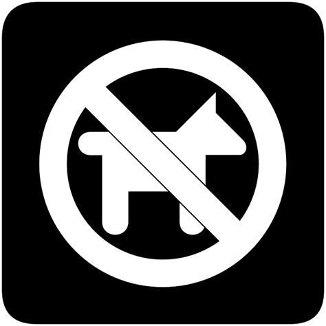Pets Not Allowed Forbidden Free Vector Graphic On Pixabay