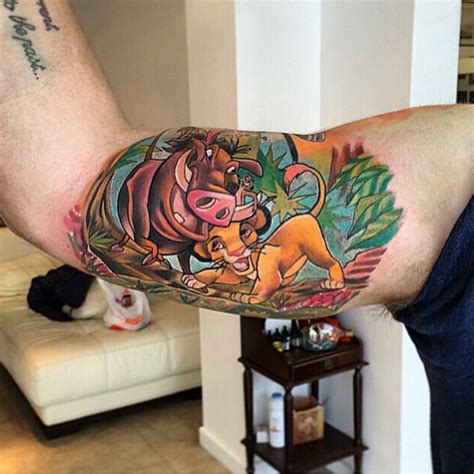 Lion King Tattoos Hakuna Matata Best Tattoo Ideas Gallery