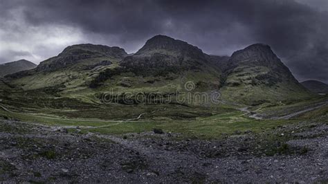 Beautiful Landscape Of Scottish Highlands Stock Image Image Of Cloud