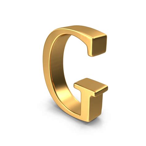 Gold G Png Png Image Collection