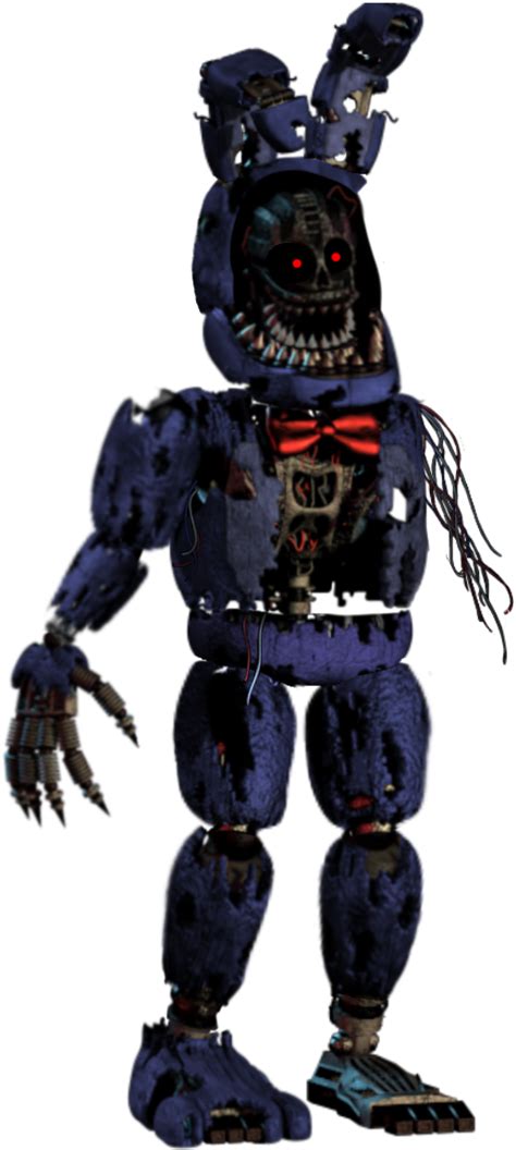 Nightmare Withered Bonnie Mcfarlane Fnaf Withered Bonnie 1181x1181