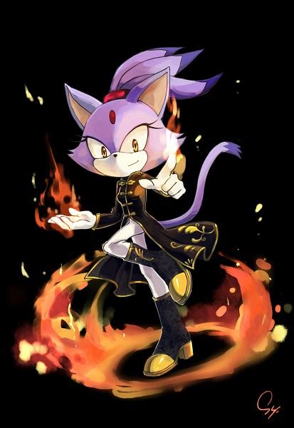 Blaze The Cat Sonic Rush Adventure Mobile Wallpaper By Pixiv Id