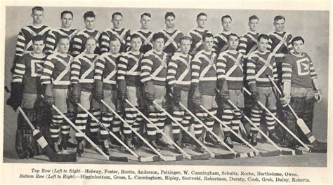 Cleveland Falcons 1936 International American Hockey League Hockeygods