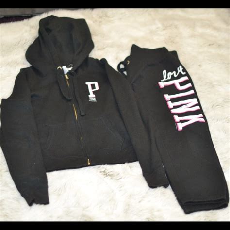 Pink Victorias Secret Victoria Secret Sweat Suit From