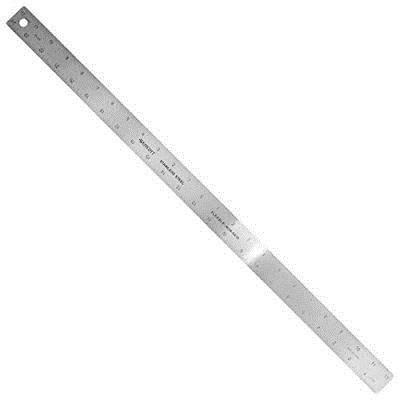 Measuring Tapes And Rulers Westcott Stainless Steel Ruler Zero Center Zc