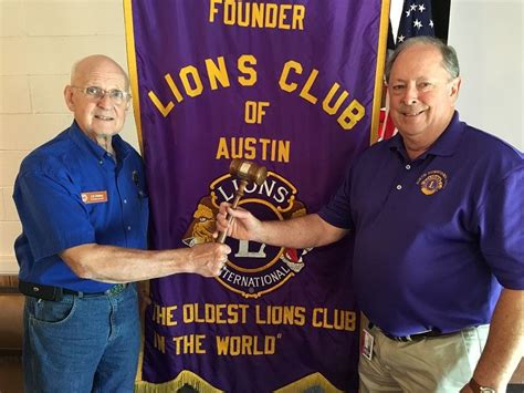 Austin Founder Lions Club Annual Installation Of Officers
