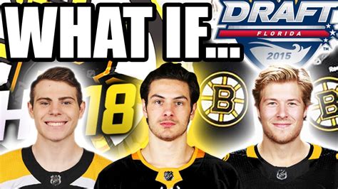 What If Boston Bruins Drafted Brock Boeser And Mathew Barzal W Jake