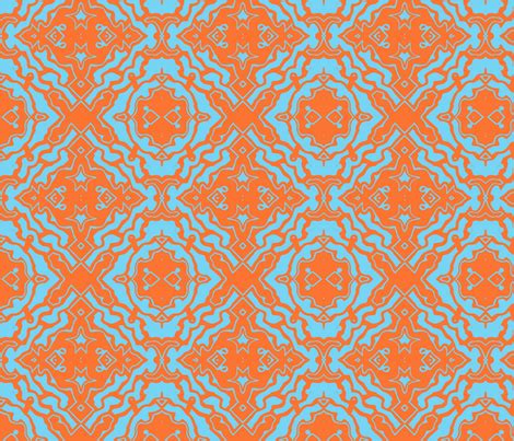 Find & download free graphic resources for orange background. Ikat orange and aqua fabric - melissamarie - Spoonflower