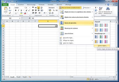 Ajouter Un Tiret Dans Une Cellule Excel - Comment créer une barre de progression dans excel 2010/2013/2016