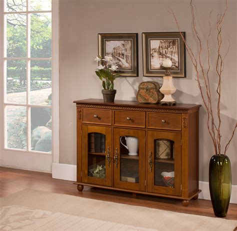 Small Console Cabinet With Glass Doors Img Badar