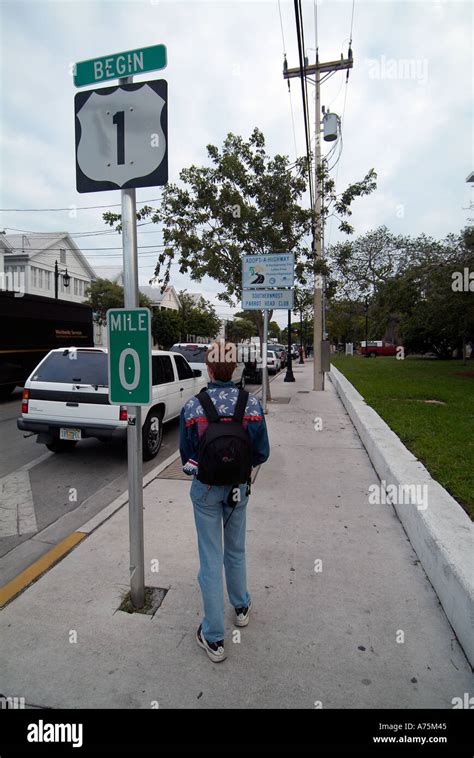 Mile Marker 0 Hi Res Stock Photography And Images Alamy