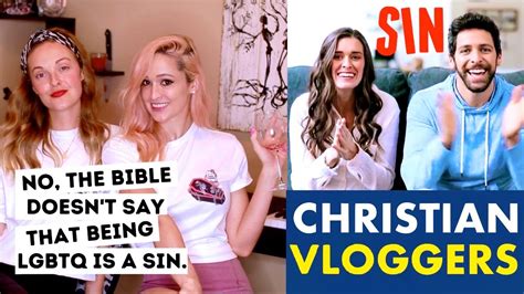 lgbtq christian vloggers nate and sutton say you re sinning jaclyn glenn and god is grey youtube