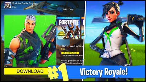 New Xbox One Exclusive Skins In Fortnite Battle Royale