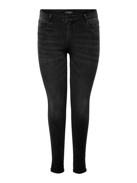 Curvy Carstorm Life Hw Skinny Jeans Dunkelblau Only®