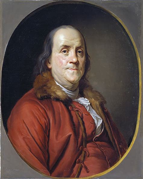 Benjamin Franklin Painting Monticello