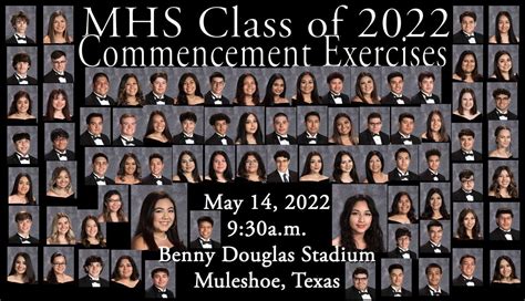 Mhs Class Of 2022 Graduation See The Livestream Broadcast Of The Muleshoe High School