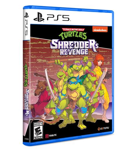 Teenage Mutant Ninja Turtles Shredders Revenge Ps5 Limited Run Games