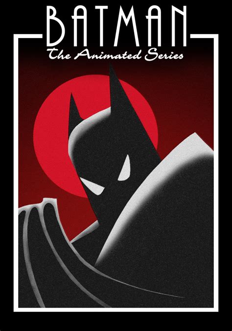 Batman The Animated Series Poster By Rollingtombstone On Deviantart