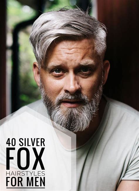 40 Amazing Silver Fox Hairstyles For Men Mens Hairstyles Grey Hair