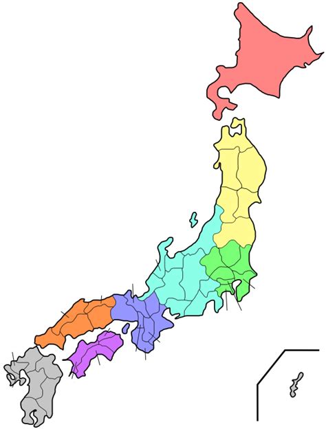 Template日本行政區劃地圖 维基百科，自由的百科全书