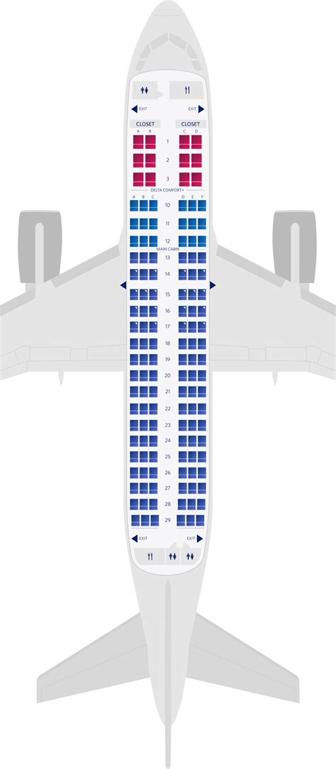 Airbus A319 100 Seat Maps Specs And Amenities Delta Air Lines