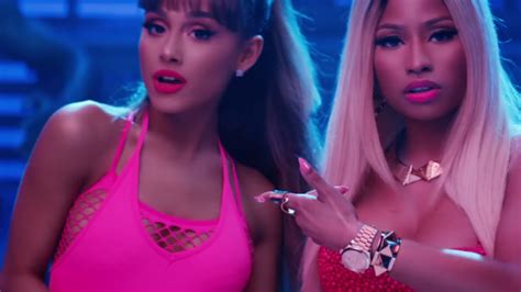 Ariana Grande And Nicki Minaj S Side To Side Video Makes Gyms Seem