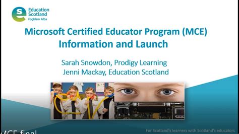Microsoft Certified Educator Mce Program Information And Launch Youtube