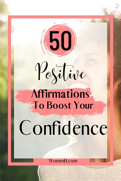 50 Positive Affirmations To Boost Your Confidence