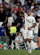 MADRID, SPAIN - SEPTEMBER 19: Mariano Diaz Mejia (L) of Real Madrid ...