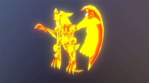 The Winged Dragon Of Ra Immortal Phoenix 3d Model By Yanez Designs