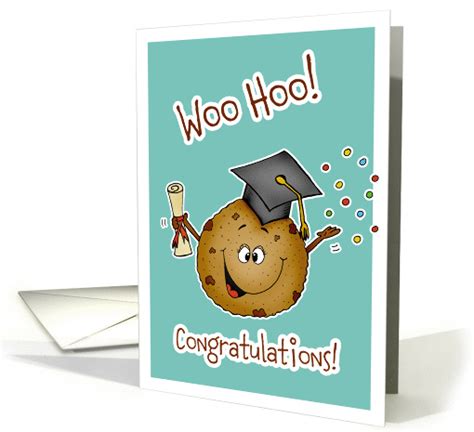 Woo Hoo Congratulations On Your Graduation Smart Cookie Card