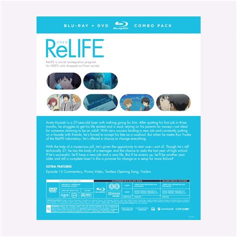 Relife Season 1 Blu Ray Dvd Crunchyroll Store