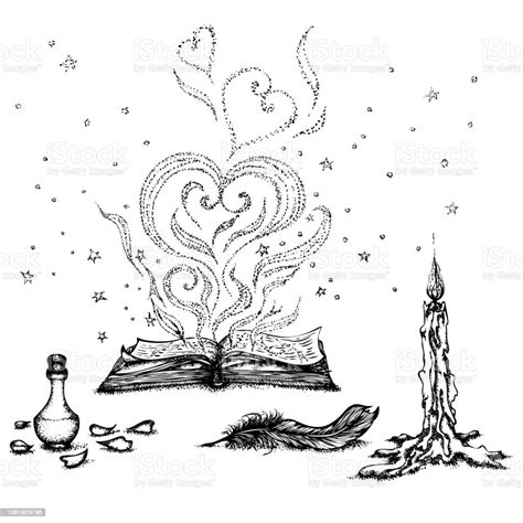Magic Book Stock Illustration Download Image Now Love Emotion
