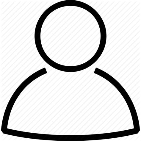 Profile Icon White Transparent
