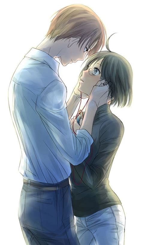 347 Best Images About Anime Couple And Kisses On Pinterest