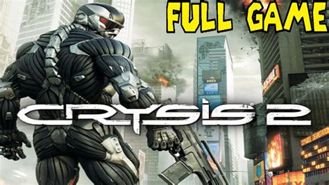 Crysis 2 Full Game Xbox 360 Gameplay Walkthrough Youtube